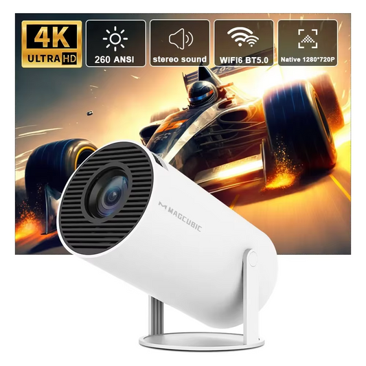 Proyector Led CinemaBeam Plus, WiFi 6, BT5.2, Android 11.0, Compatible PS5, Xbox